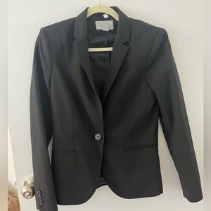Fitted black blazer, Size Small from H&M
